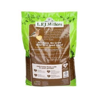LFJ Millers No Mess No Grow Wildbird Food Blend, 12.5Kg