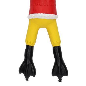 Rufus & Rosie Christmas Latex Chicken Dog Toy Assorted
