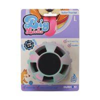 Big Licks Rubber Treat Ball (Large) - Pink/Green