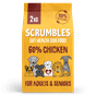 Scrumbles Dry Dog Food for Adult & Seniors Chicken 2kg