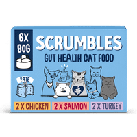 Scrumbles Grain Free Wet Cat Pate Classic Selection 6x80g