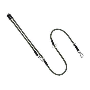 Neerdog GO-B-Flextra Multifunctional Rope Dog Lead Black, Green & Orange