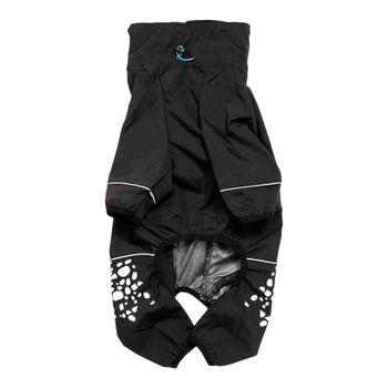Rufus & Rosie Protect-A-Suit, Black, Extra Large Dog Coat