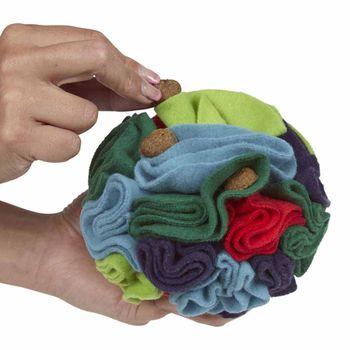 Petface Fabric Snuffle Ball Pet Treat Puzzle Dog Toy