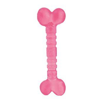 Rosewood Biosafe Pink Puppy Bone Dog Toy