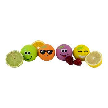 Sportspet Dimple Bounce Fruities Single Dog Ball