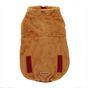 Rufus & Rosie Red Teddy Dog Fleece Jumper, L+