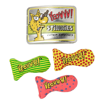 Yeowww! Tin of Stinkies Catnip Cat Toy