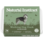 Natural Instinct Working Dog Duck Raw Dog Food 1kg