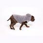Rufus & Rosie Grey Faux Fur Dog Hoodie, M