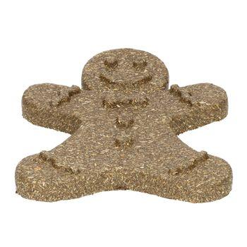 Rosewood Cupid & Comet Festive Timothy Hay Gingerbread Festive Treat & Gnaw for Small Animals