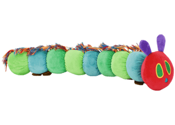 Eric Carle Very Hungry Caterpillar Plush Dog Toy