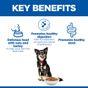 Hill's Science Plan Perfect Digestion Small & Mini Adult 1+ Dry Dog Food with Chicken & Brown Rice 1.5kg