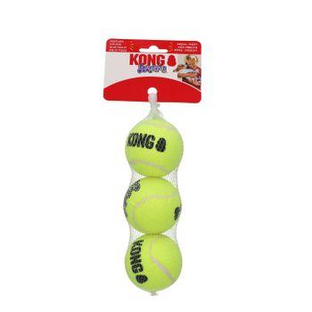 Kong Air Squeaker Tennis Ball Medium (3 Pack)