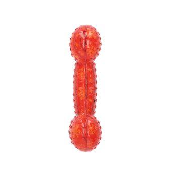 Rufus & Rosie Christmas Rubber Bone Dog Toy