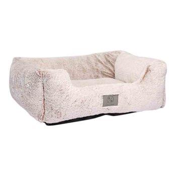 Rufus & Rosie Arctic Plush Fur Pet Bed S/M