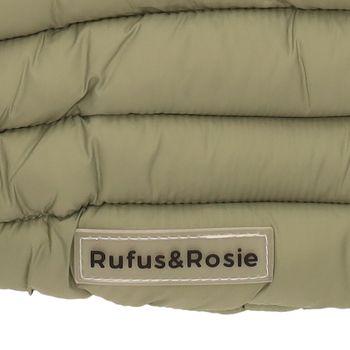 Rufus & Rosie Dog Puffer Jacket Green XS