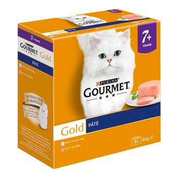 Gourmet Gold Pate Salmon Wet Cat Food 8x85g