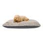 Snug & Cosy Faux Fur Dog Lounger Taupe
