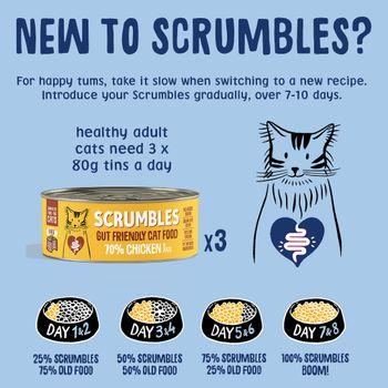 Scrumbles Grain Free Wet Cat Pate Classic Selection 6x80g