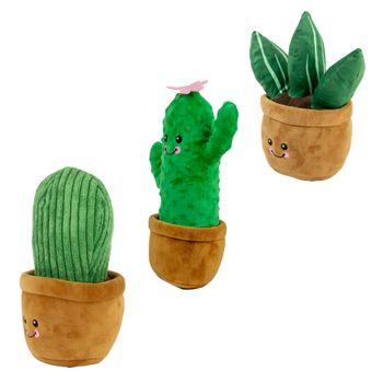 Ancol Cuddly Cactus Dog Toy