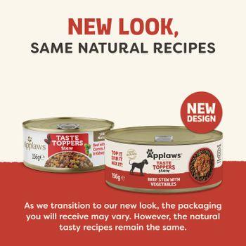 Applaws Taste Toppers Beef Stew with Vegetables 12x156g