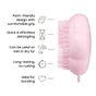 Pet Teezer Detangling Cat Grooming Brush, Pink
