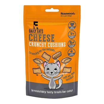 Rosewood Daily Eats Cheese Crunchy Cushion Cat Treats