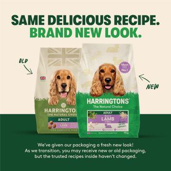 Harringtons Dog Food Rich in Lamb with Rice 15kg