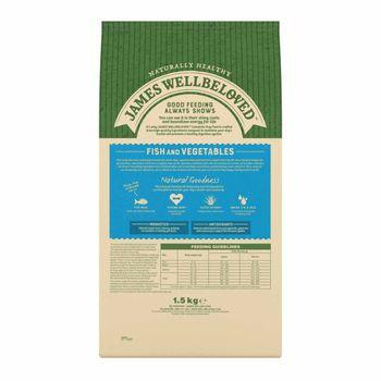 James Wellbeloved Senior Dog Food Fish & Vegetable Grain Free 1.5kg