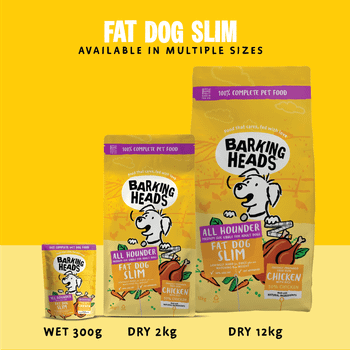 Barking Heads All Hounder Fat Dog Slim Chicken Dry Dog Food, 2kg