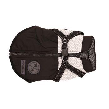 Rufus & Rosie Dog Harness Jacket Black Small Plus