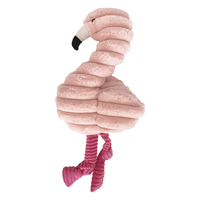 Hem & Boo Luxury Super Plush Flamingo Dog Toy Extra Large