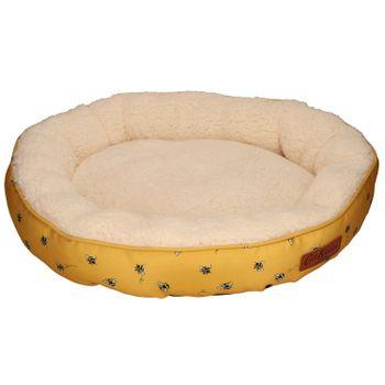 Cath Kidston Bees Dog Bed, Blanket & Bone Plush Toy Bundle