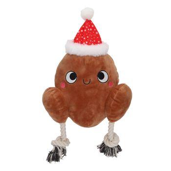 Smart Choice Squeaky Plush Turkey Dog Toy