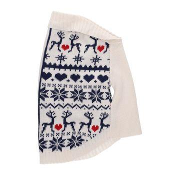 Rufus & Rosie Heart Reindeer Dog Jumper Small
