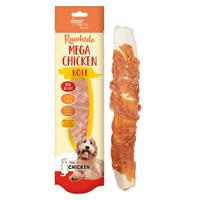 Smart Choice Rawhide Chicken Mega Roll Dog Treat 70g