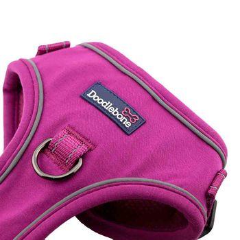 Doodlebone Trendy Tails Stomp Dog Harness Purple 2-3