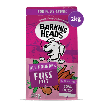 Barking Heads All Hounder Fuss Pot Duck Dry Dog Food, 2kg