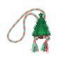 Rufus & Rosie Christmas Rubber Rope Dog Toy Assorted