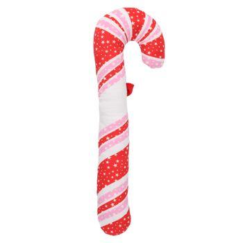 Smart Choice Squeaky Plush Candy Cane Dog Toy Assorted