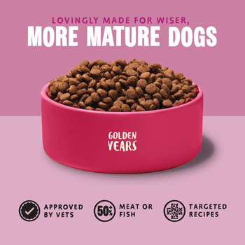 Barking Heads All Hounder Golden Years Chicken Dry Dog Food, 2kg