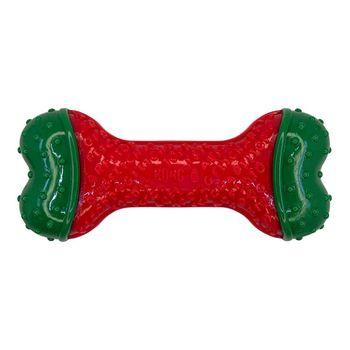 KONG Holiday CoreStrength Dog Bone Toy Small/Medium