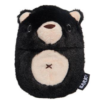 Bark Black Bear Bones Dog Toy