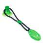 Rufus & Rosie Rubber Ball & Tug Rope Dog Treat Toy