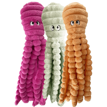 Hem & Boo Luxury Super Plush Octopus Dog Toy Extra Extra Large