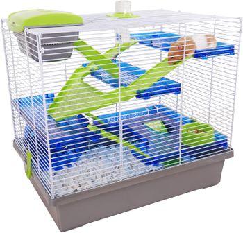 Pico XL Hamster Cage Silver Hamster Cages Accessories