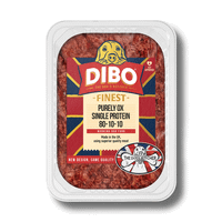 DIBO Finest Purely Ox 80 10 10 Raw Dog Food 1kg