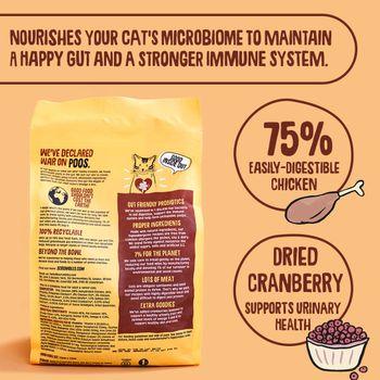 Scrumbles Dry Cat Food for Adult & Seniors Chicken 750g