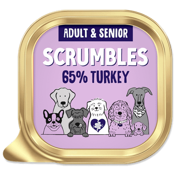 Scrumbles Grain Free Wet Dog Food Turkey 150g